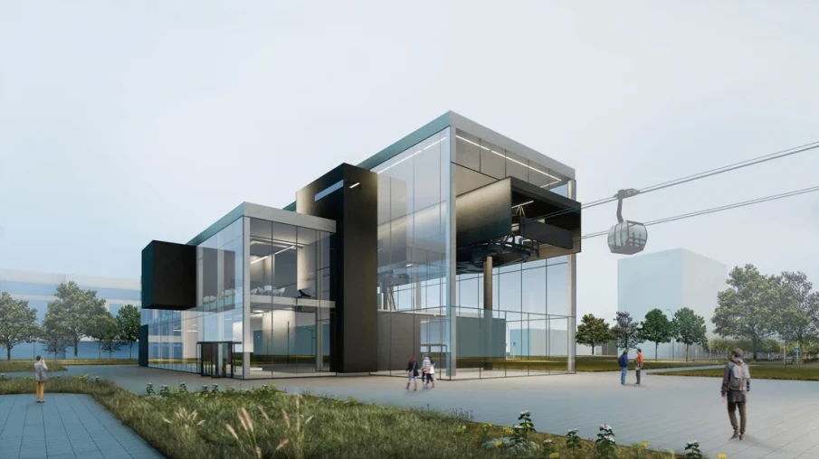 Нижегородский Минстрой выдал разрешение на строительство канатной дороги через Оку